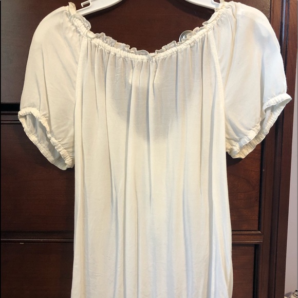 White Abercrombie Kids Blouse - Picture 2 of 3